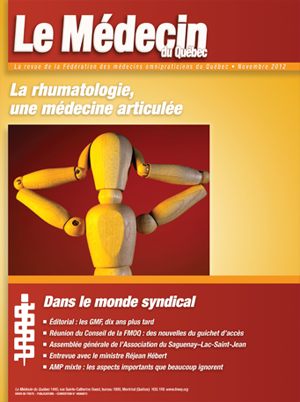 La rhumatologie, une médecine articulée
