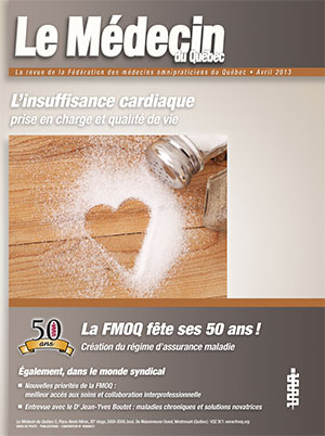 L'insuffisance cardiaque : prise en charge et qualité de vie