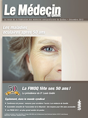 Les maladies oculaires après 50 ans