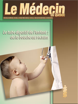 Le tube digestif de l'enfant : de la bouche au rectum