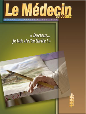 « Docteur... je fais de l'arthrite ! »