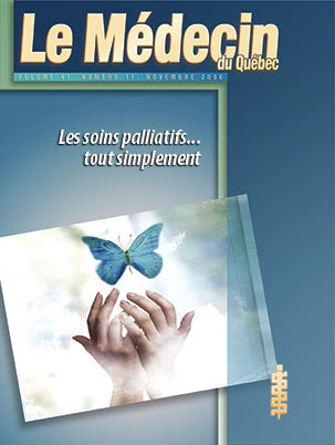 Les soins palliatifs... tout simplement