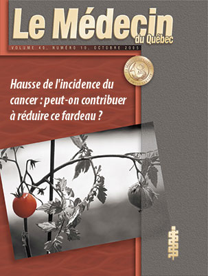 Hausse de l'incidence du cancer : peut-on contribuer à réduire ce fardeau ?
